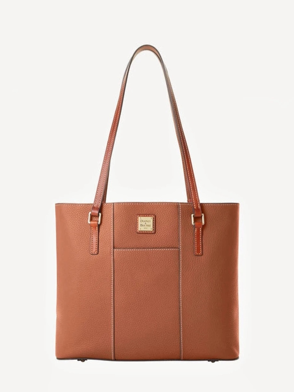 Dooney & Bourke Pebble Grain Lexington Tote Brown